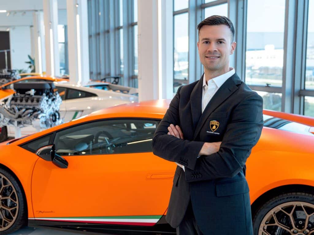 Patric Niederhauser (© Lamborghini)