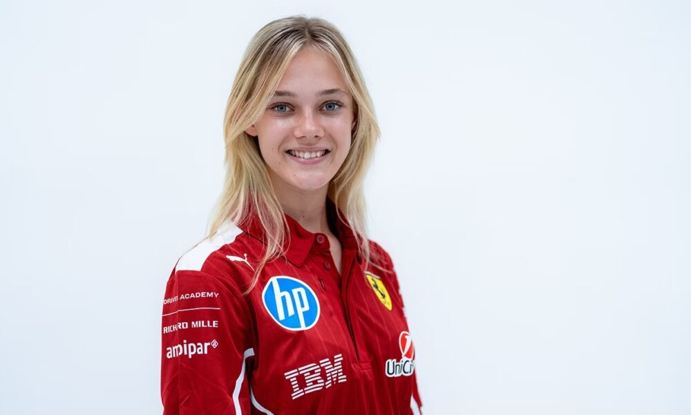 Alba Larsen, Ferrari Driver Academy