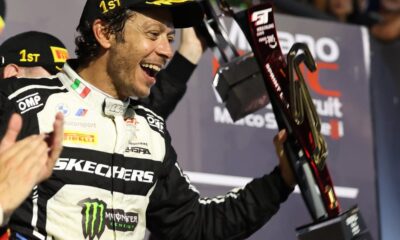 Valentino Rossi, vincitore a Misano nella Sprint Cup di Misano del GTWCE 2025