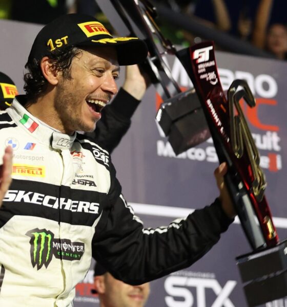 Valentino Rossi, vincitore a Misano nella Sprint Cup di Misano del GTWCE 2025