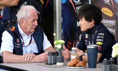 Helmut Marko e Yuki Tsunoda (© Red Bull Content Pool)