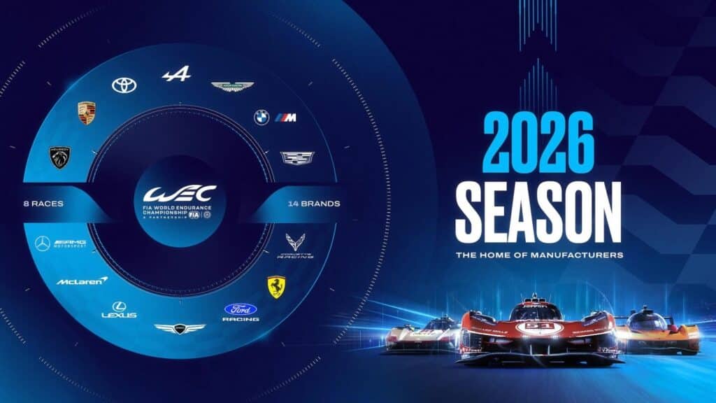 I marchi coinvolti nel WEC 2026 (© FIA WEC)