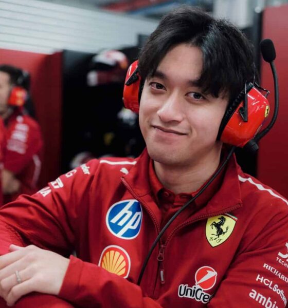 Zhou ferrari terzo pilota