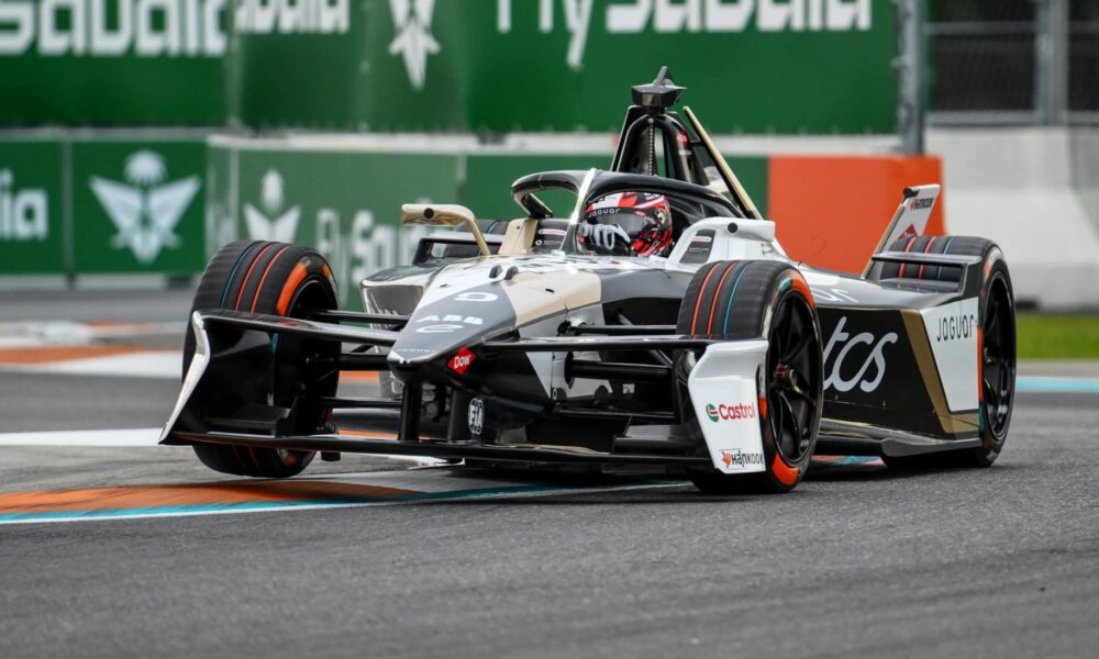 Mitch Evans, Jaguar TCS Racing, e-prix miami (© ABB FIA Formula E)