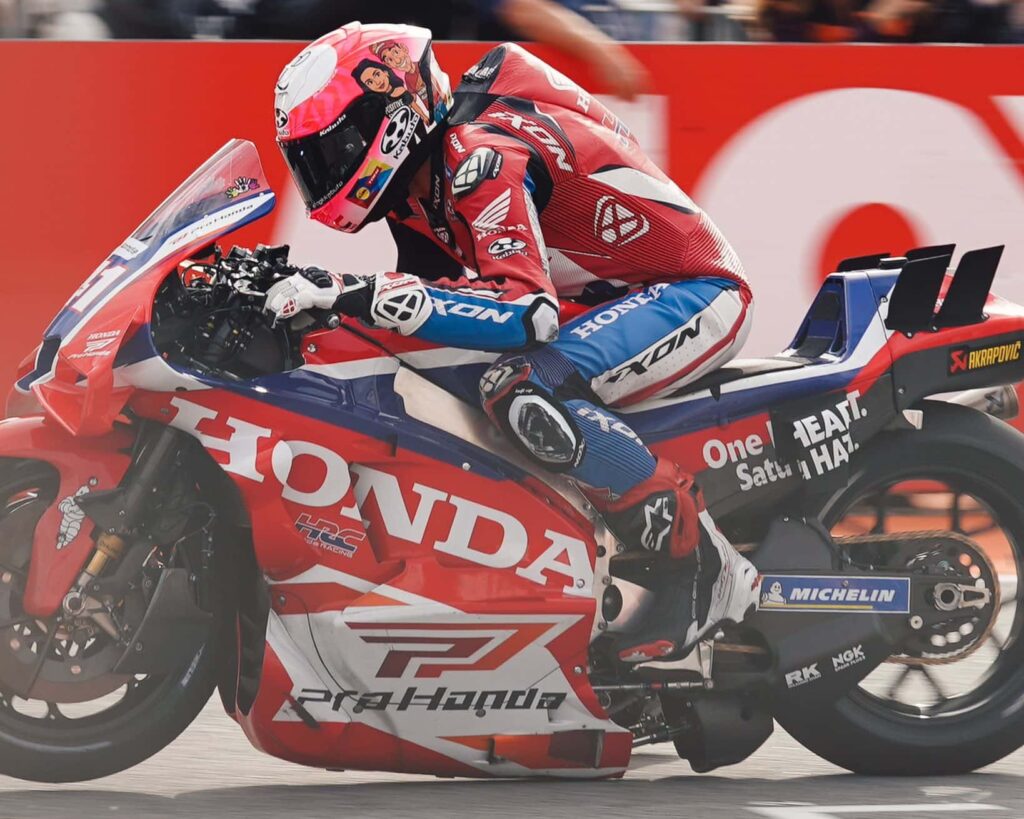 Aleix Espargarò, test rider HRC