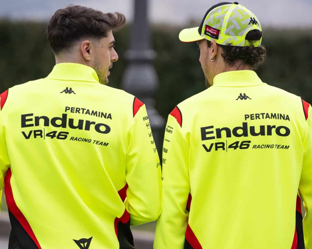 Franco Morbidelli e Fabio Di Giannantonio, piloti VR46