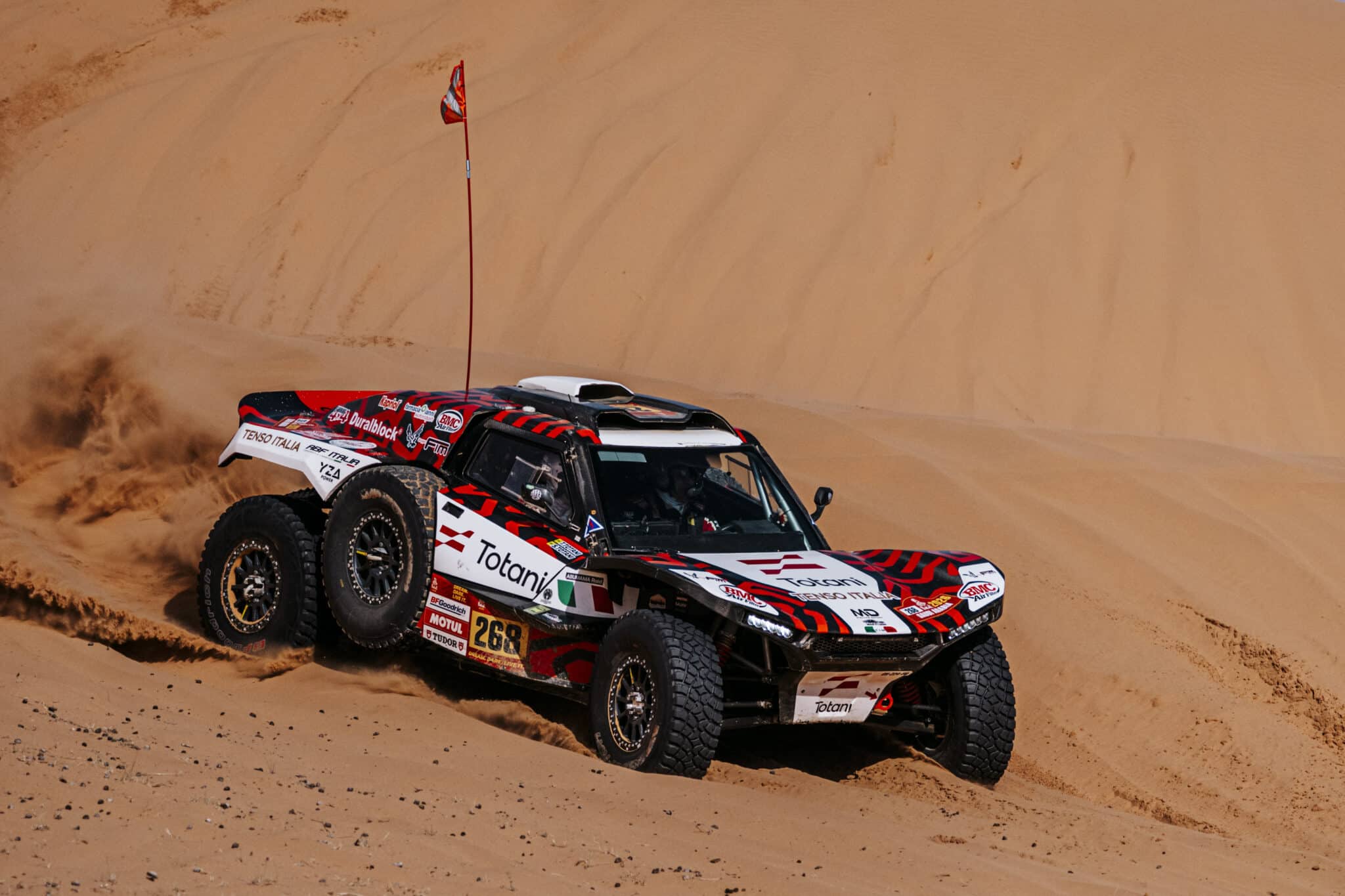 I fratelli Totani in azione alla Dakar 2026