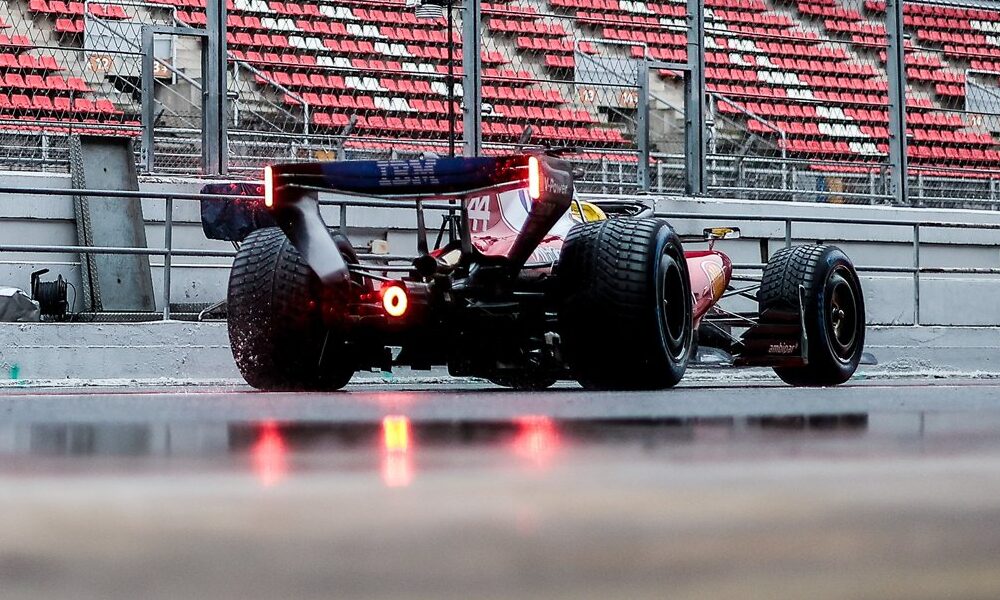 ferrari test barcellona f1 2026