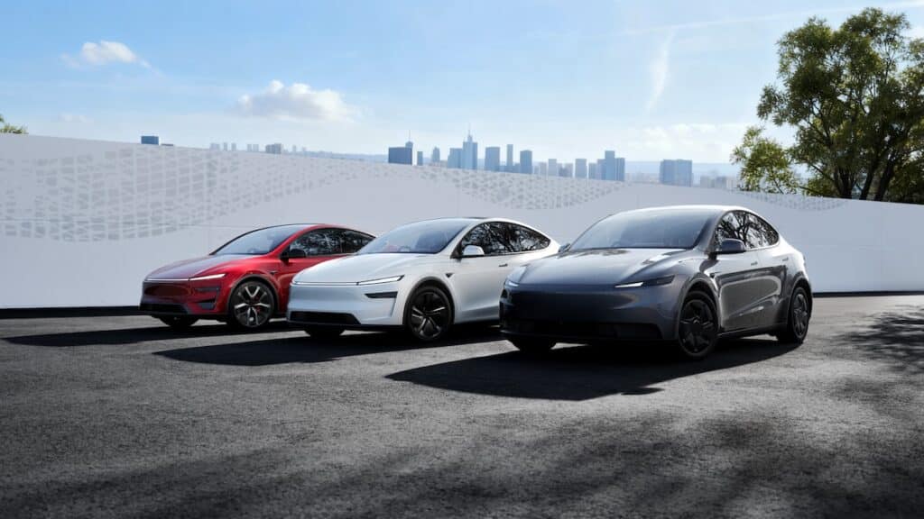 Model 3, Model Y e Model Y Performance di Tesla