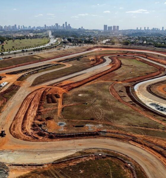 Il circuito di Goiania, sede del GP in Brasile