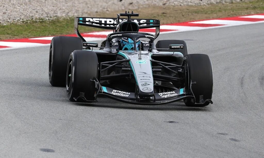 russell test f1 2026