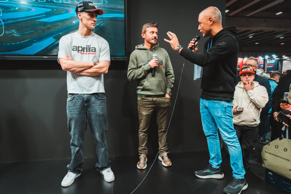 Max Biaggi e Lorenzo Savadori a MBE 2025