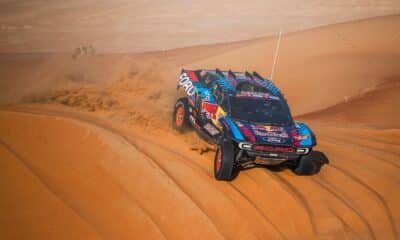Una Ford Raptor della Dakar 2025 auto (© Red Bull Content Pool)
