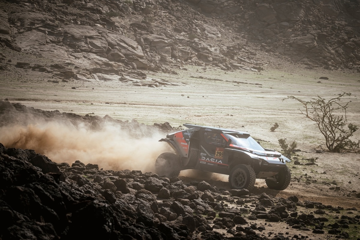 Nasser Al-Attiyah e Fabian Lurquin, Dacia