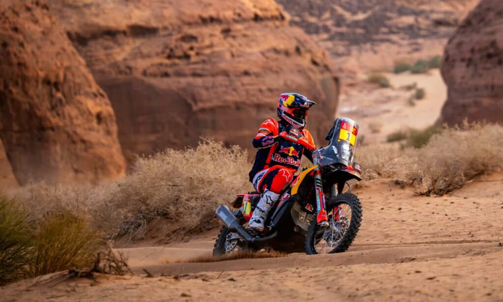 sanders dakar 2026 moto