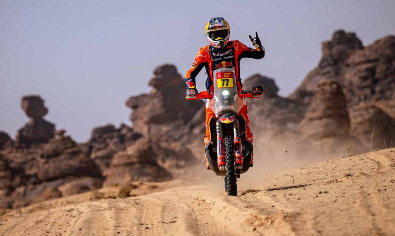Benavides dakar 2026 moto tappa 5