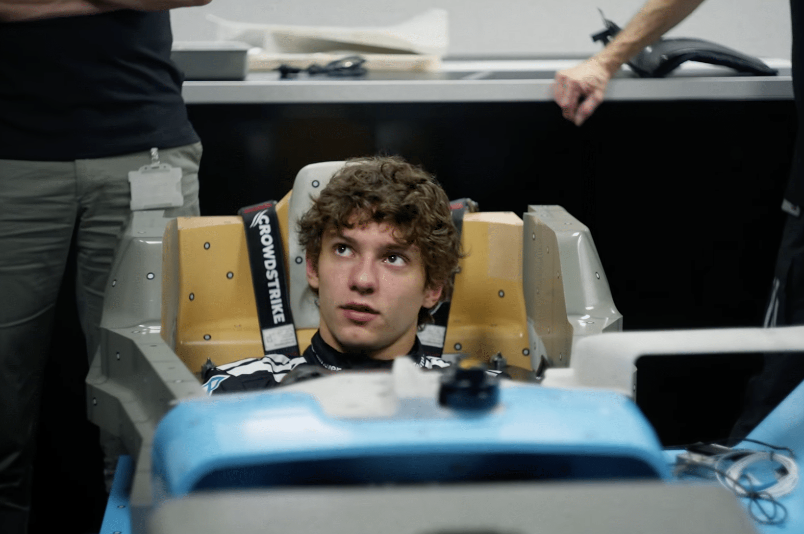 La prova sedile di Kimi Antonelli