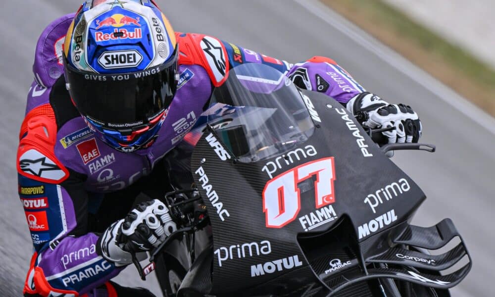 Toprak durante il test shakedown di Sepang