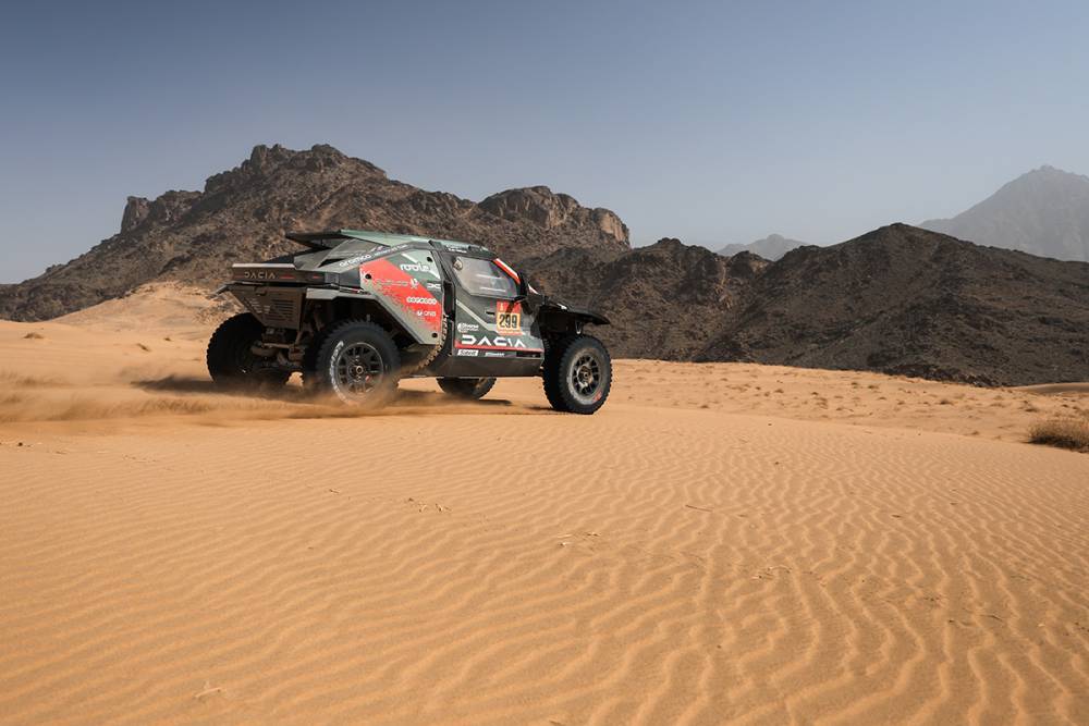 Nasser Al-Attiyah durante la Dakar Auto 2026, Tappa 12 (© Dakar - A.S.O.)