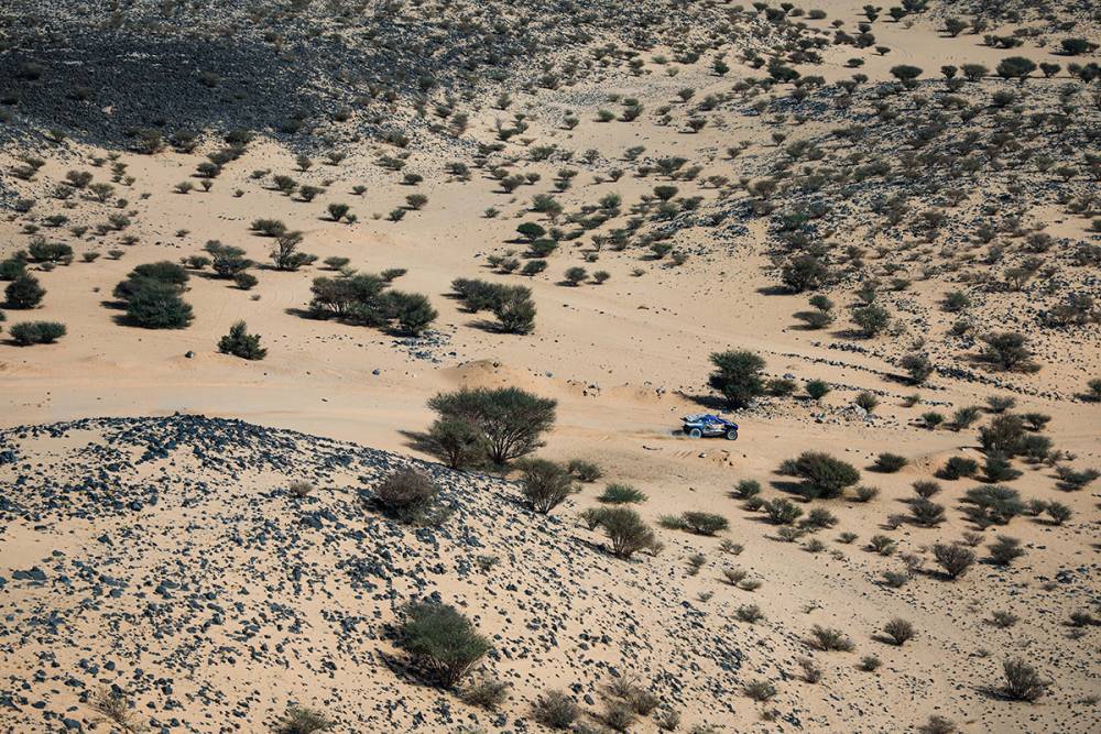 Nani Roma durante la Dakar Auto 2026