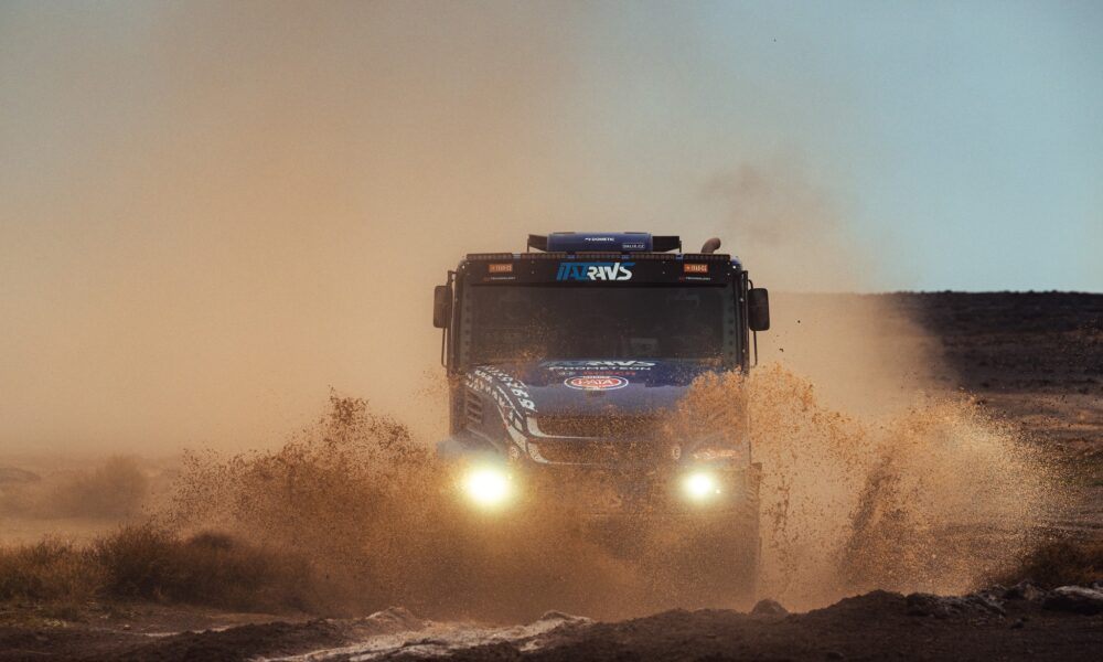 Il camion della Italtrans Racing che sarà impegnato alla Dakar 2026