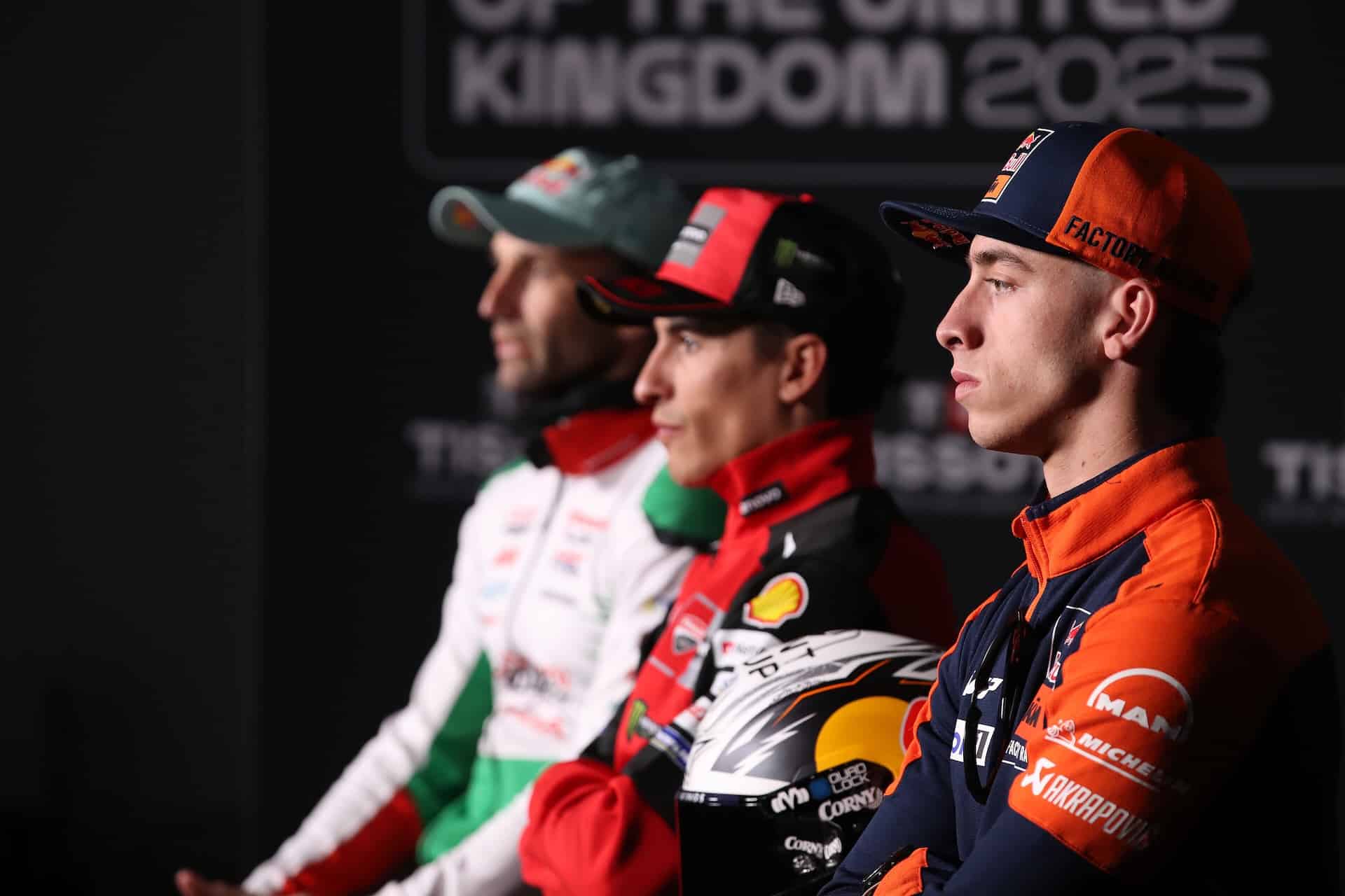 Pedro Acosta e Marc Marquez conferenza stampa MotoGP, futuro Ducati Dream Team