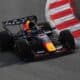 La Red Bull RB20 in pista nei test di Barcellona, Day 1