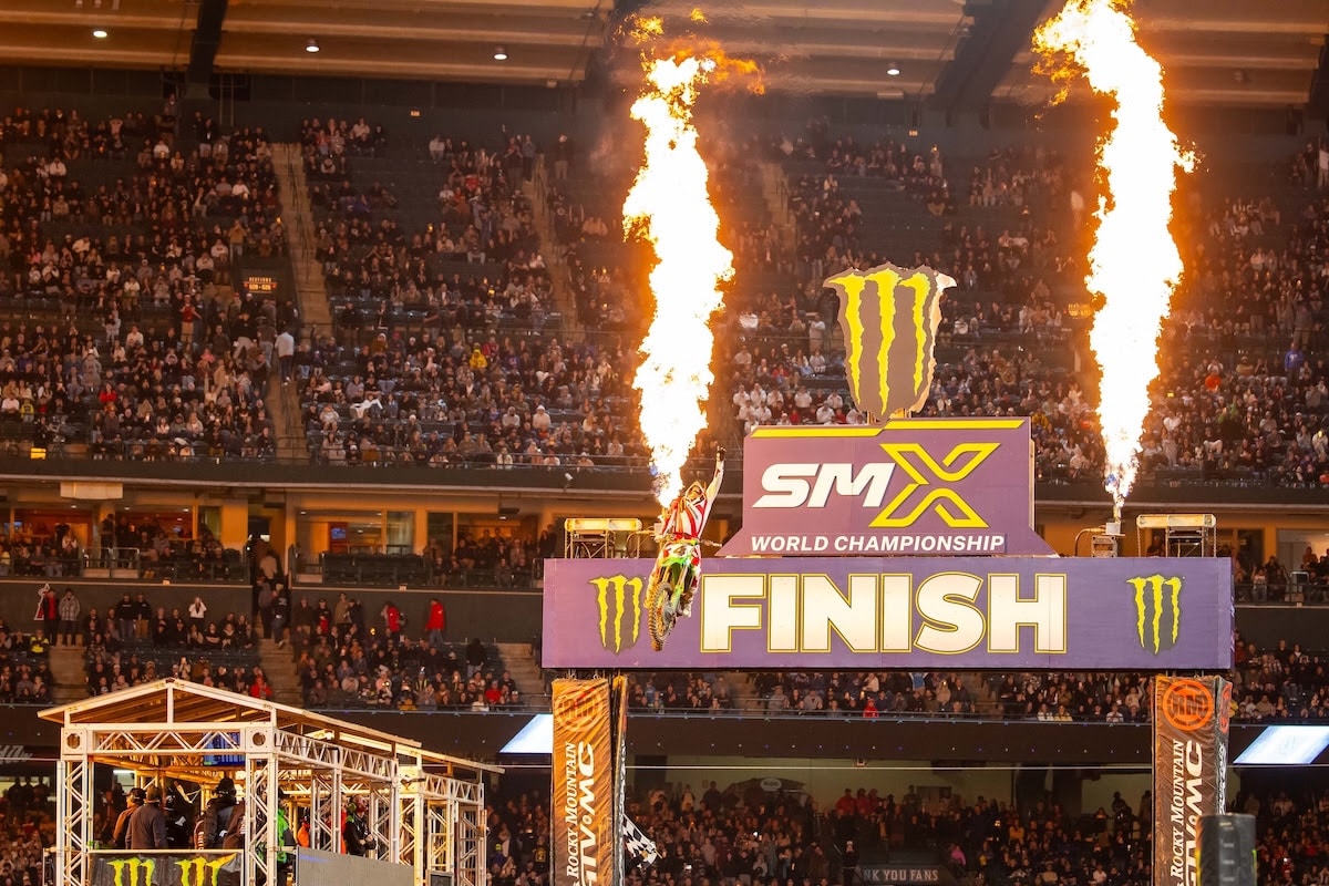 Chase Sexton vincitore della tappa di Anaheim 2 dell'AMA Supercross 2026