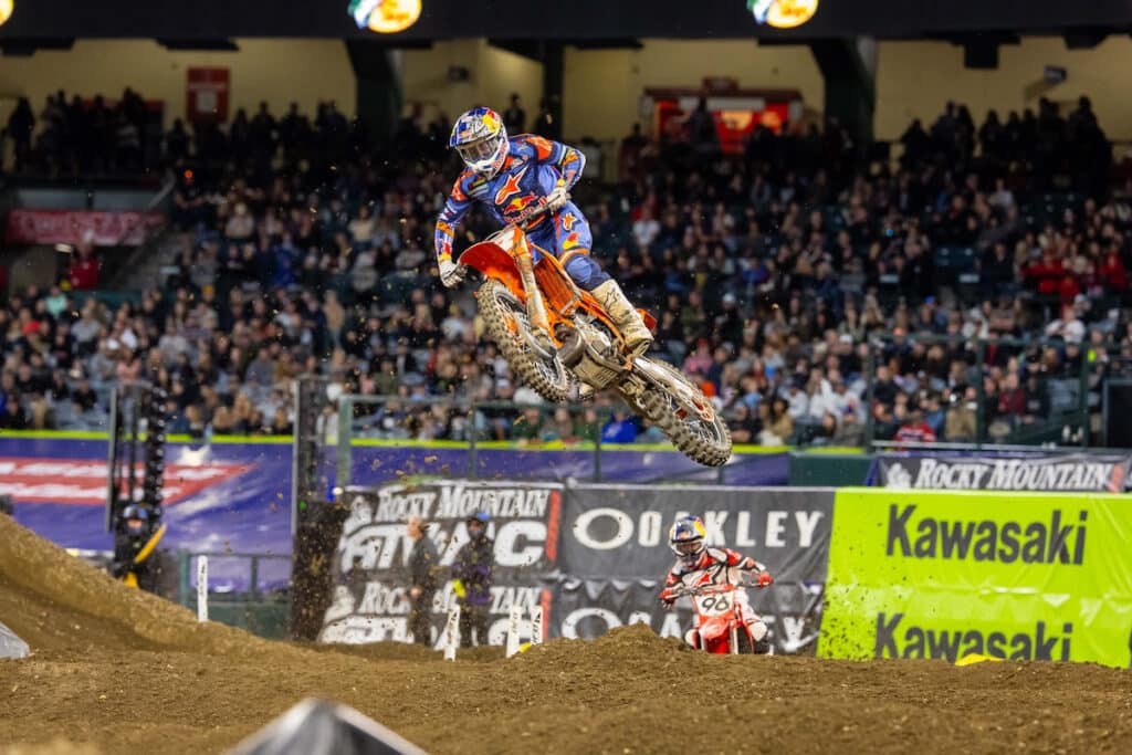 Eli Tomac, leader della classifica generale del campionato