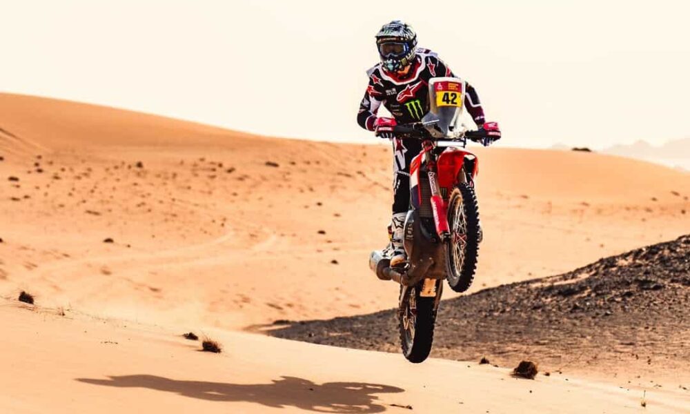 van beveren dakar 2026 moto tappa 10