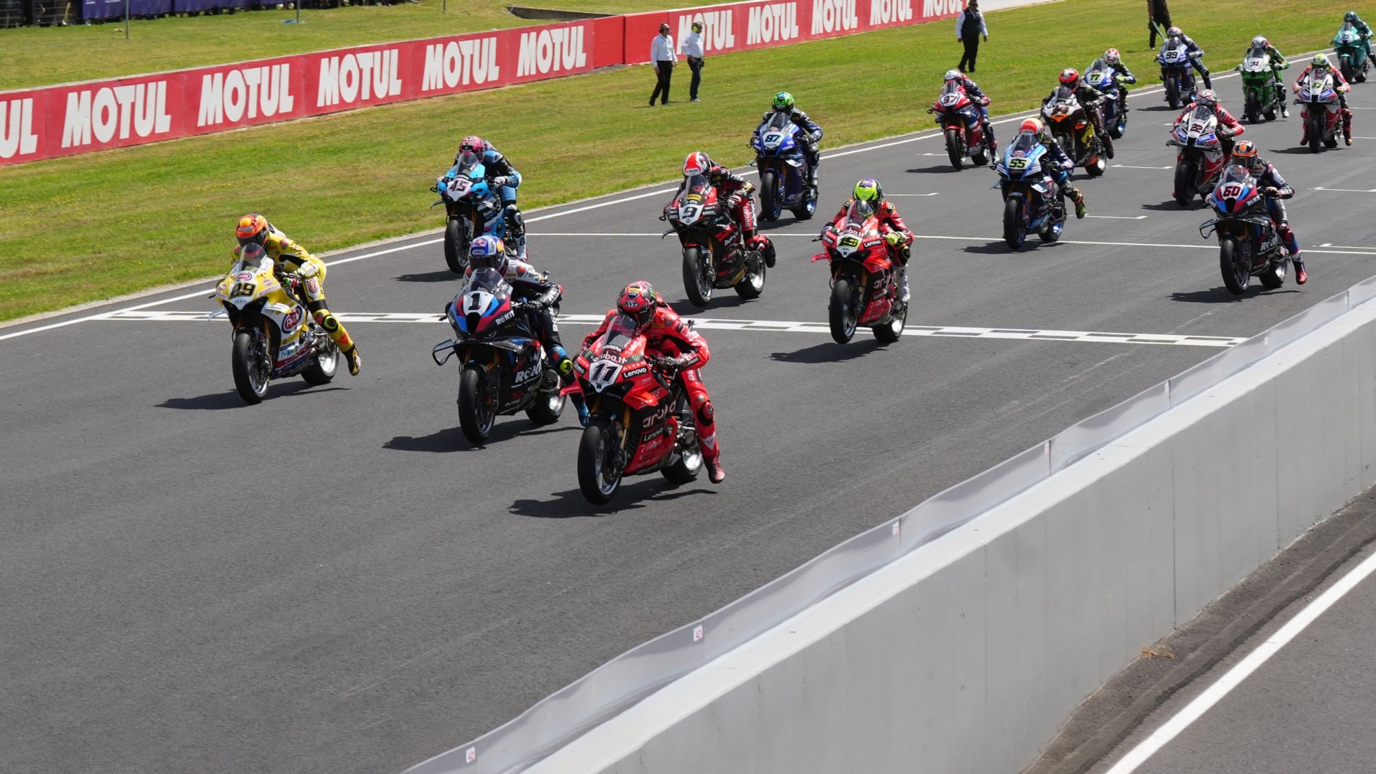 La partenza della WSBK 2025 in Australia
