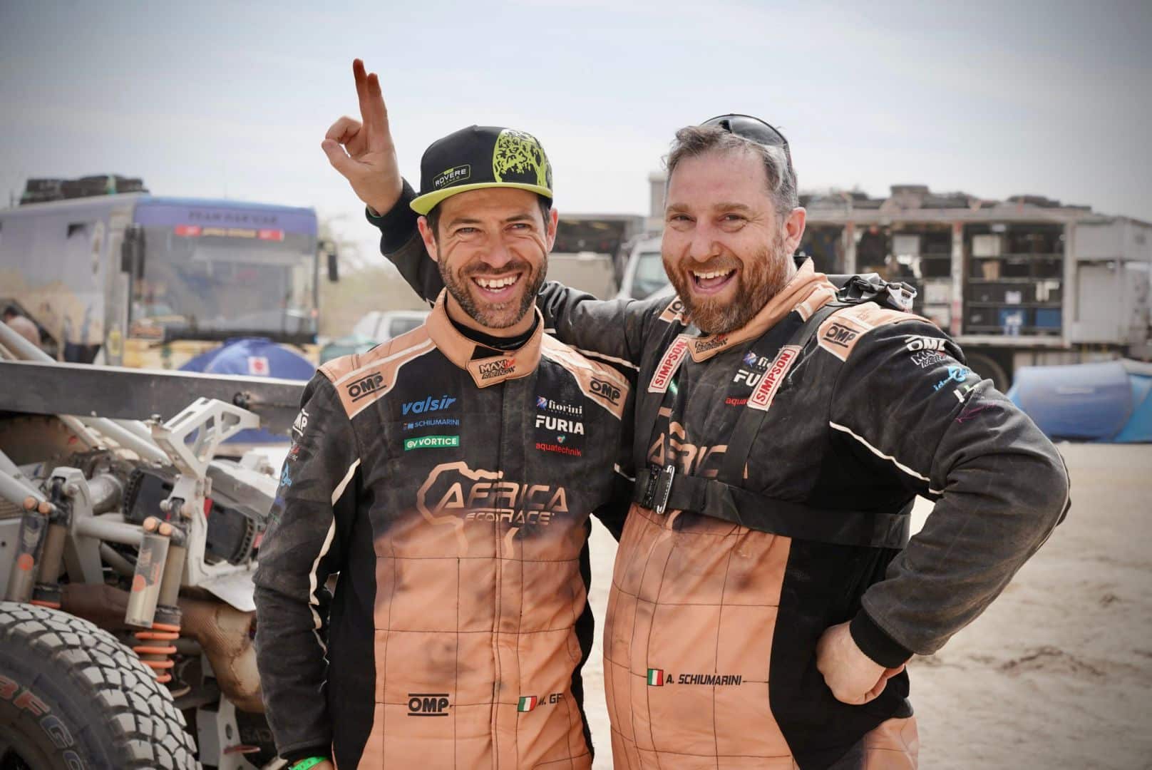 Andrea Schiumarini e Maurizio Gerini, Africa Eco Race 2026