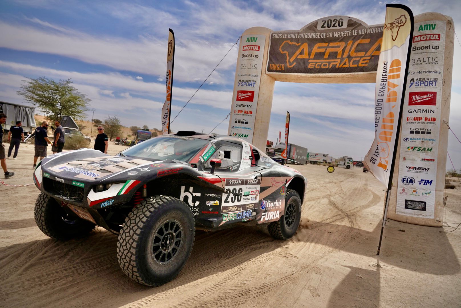 Andrea Schiumarini, Africa Eco Race 2026, Tappa 12