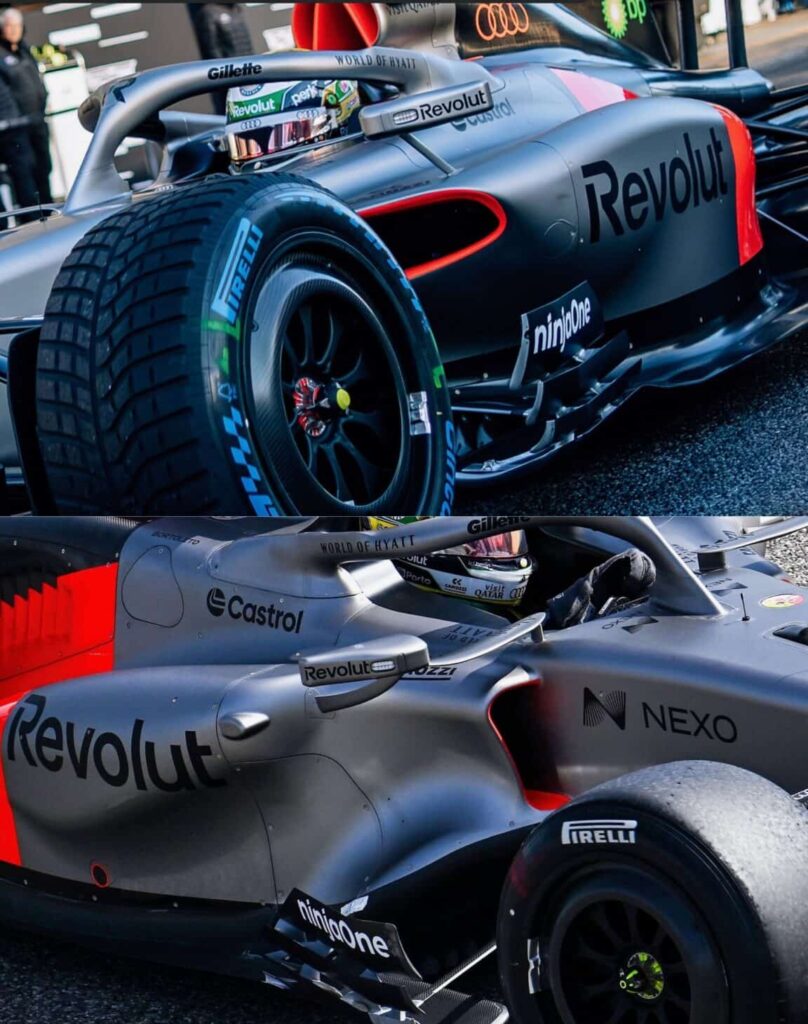 audi r26 test bahrain f1