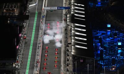 La partenza dell'E-Prix di Jeddah 2025