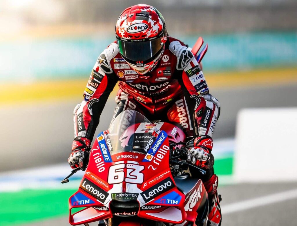 Francesco Bagnaia in Thailandia