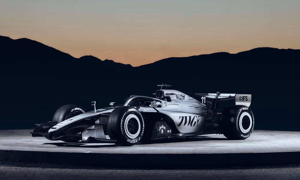 La Cadillac che correrà nel 2026 (© Cadillac F1)