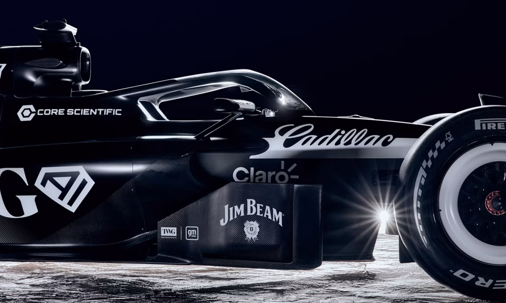 Un particolare della Cadillac che correrà nel 2026 (© Cadillac F1)