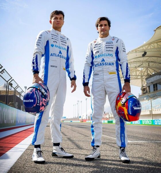 Le Williams sono scese in pista oggi in Bahrain