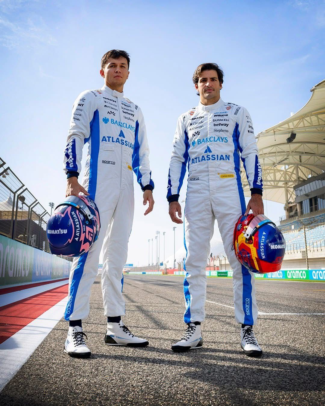 Le Williams sono scese in pista oggi in Bahrain