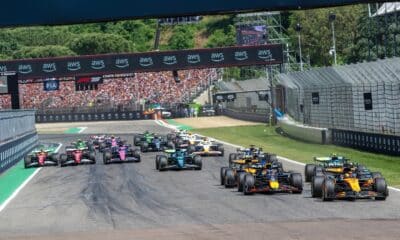 La partenza del GP di Imola di F1 del 2025 (© Autodromo Imola)