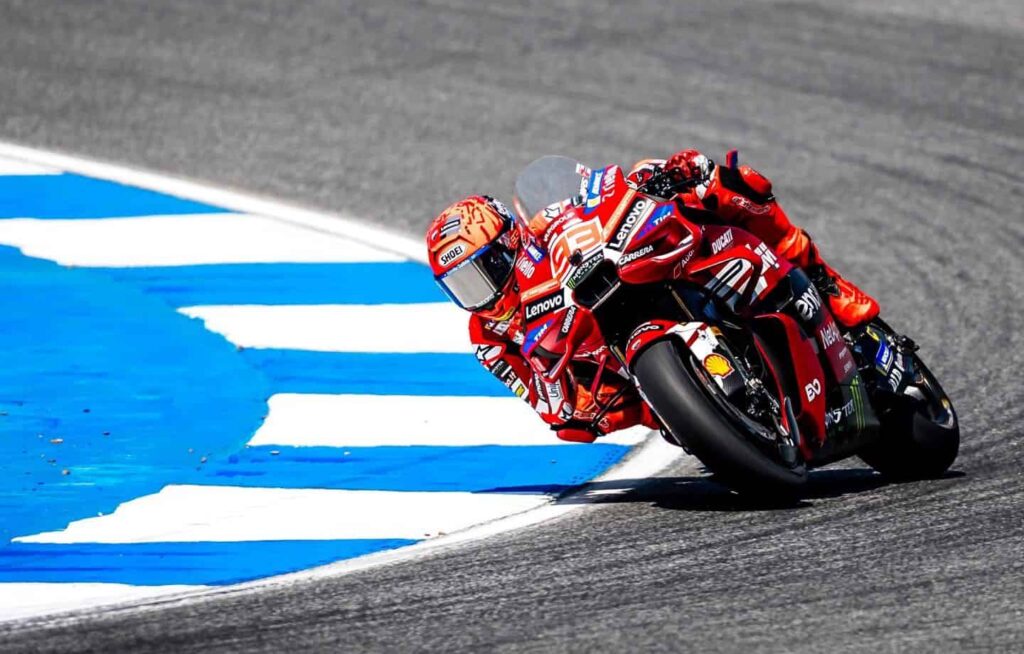 Marquez in azione a Buriram