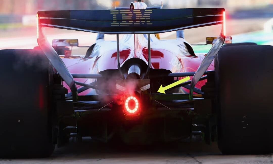 ferrari sf-26 ala scarico