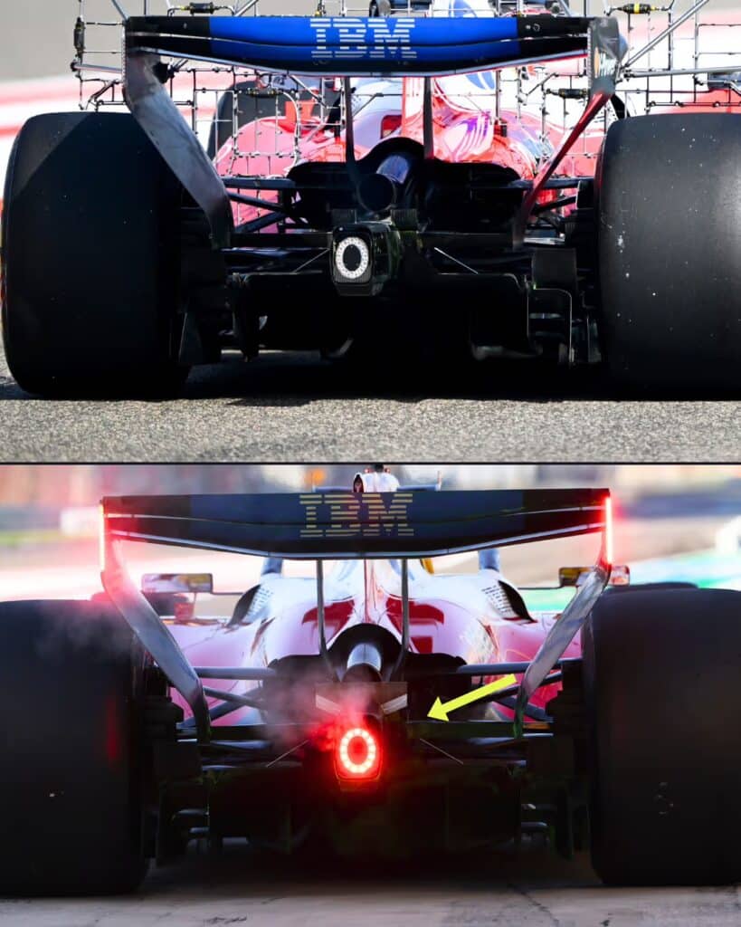 ferrari sf-26 ala scarico