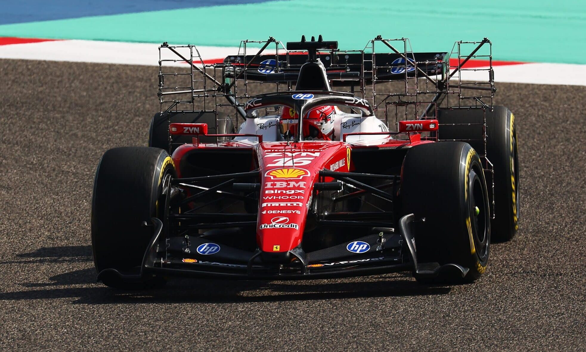 leclerc test f1 2026 live day 2