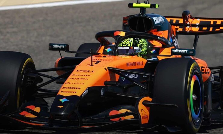 norris test bahrain