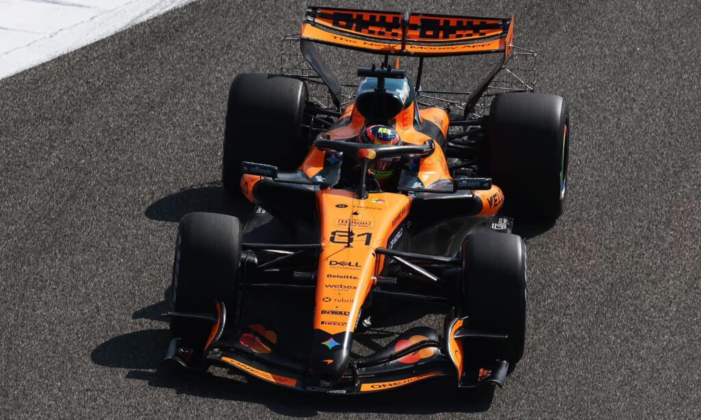 piastri test bahrain