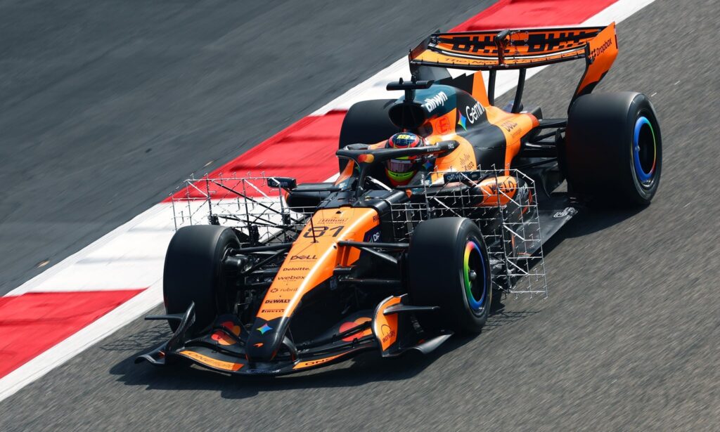 piastri test bahrain