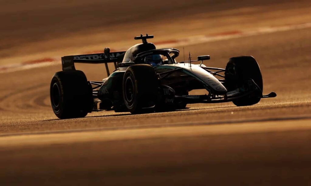 russell test f1 2026 live day 2