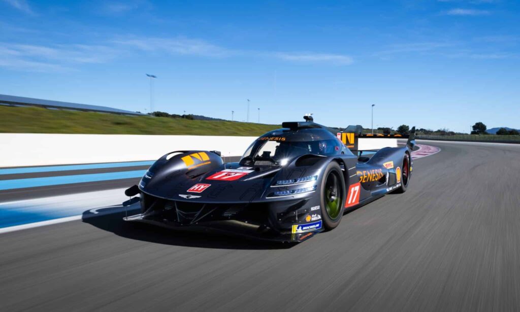 La GMR-001 in pista a Le Castellet